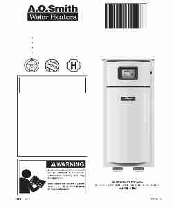 A O  Smith Water Heater 1000 SERIES 100-page_pdf